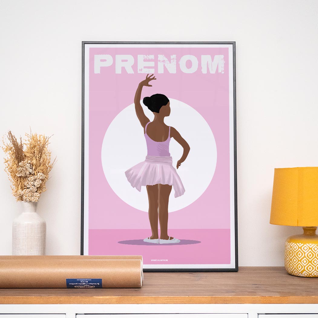 Affiche Danse - Enfant Personnalisé
