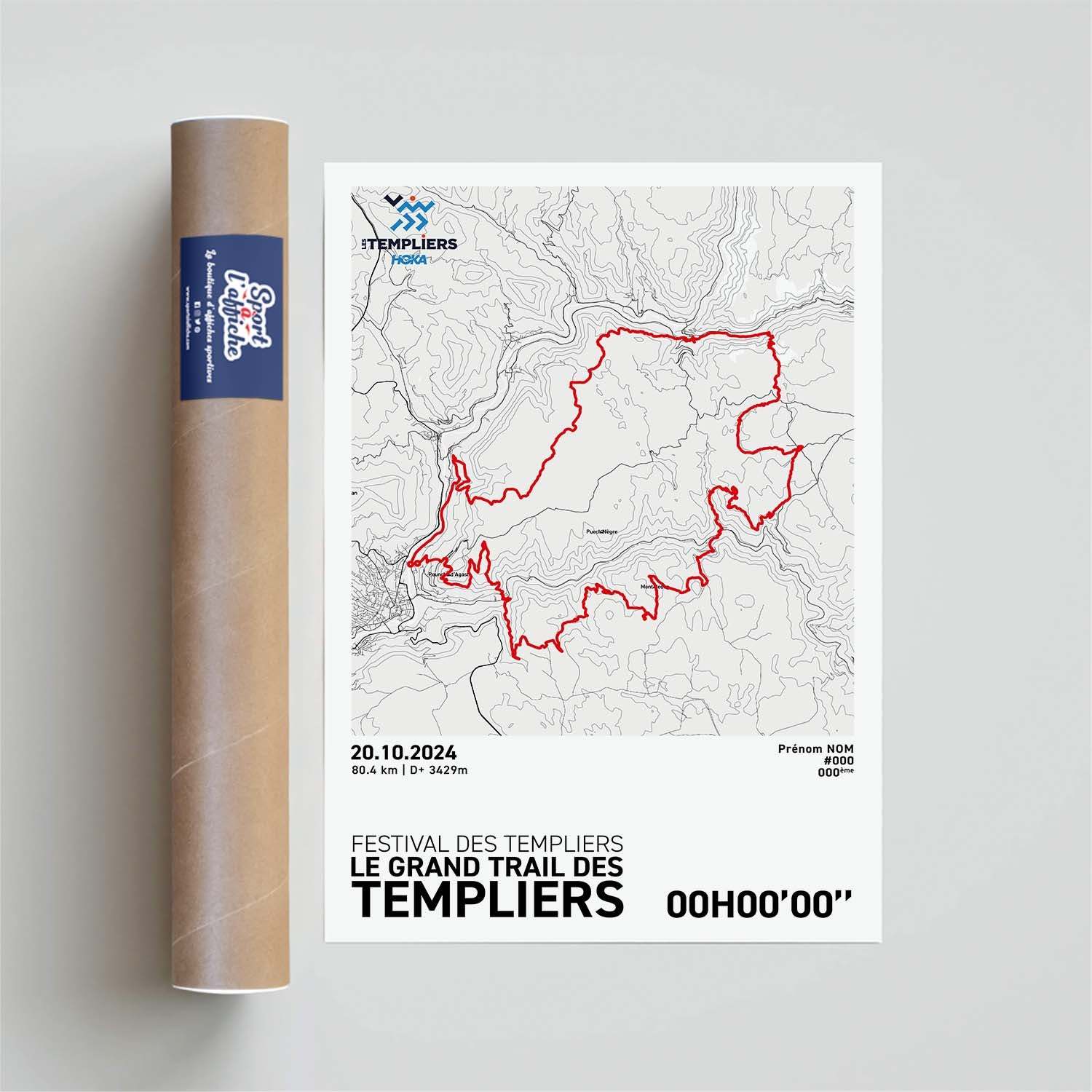 Affiche Running -  Festival des Templiers