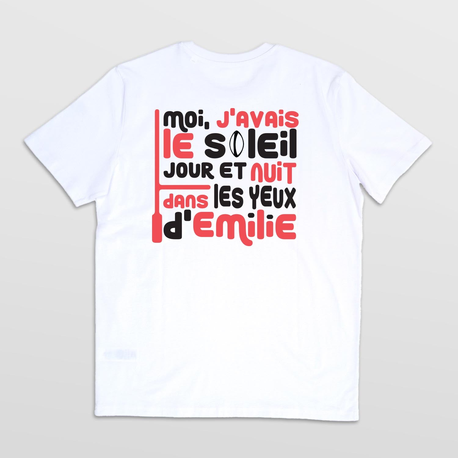 Tshirt Rugby - Dans les yeux d'Emilie