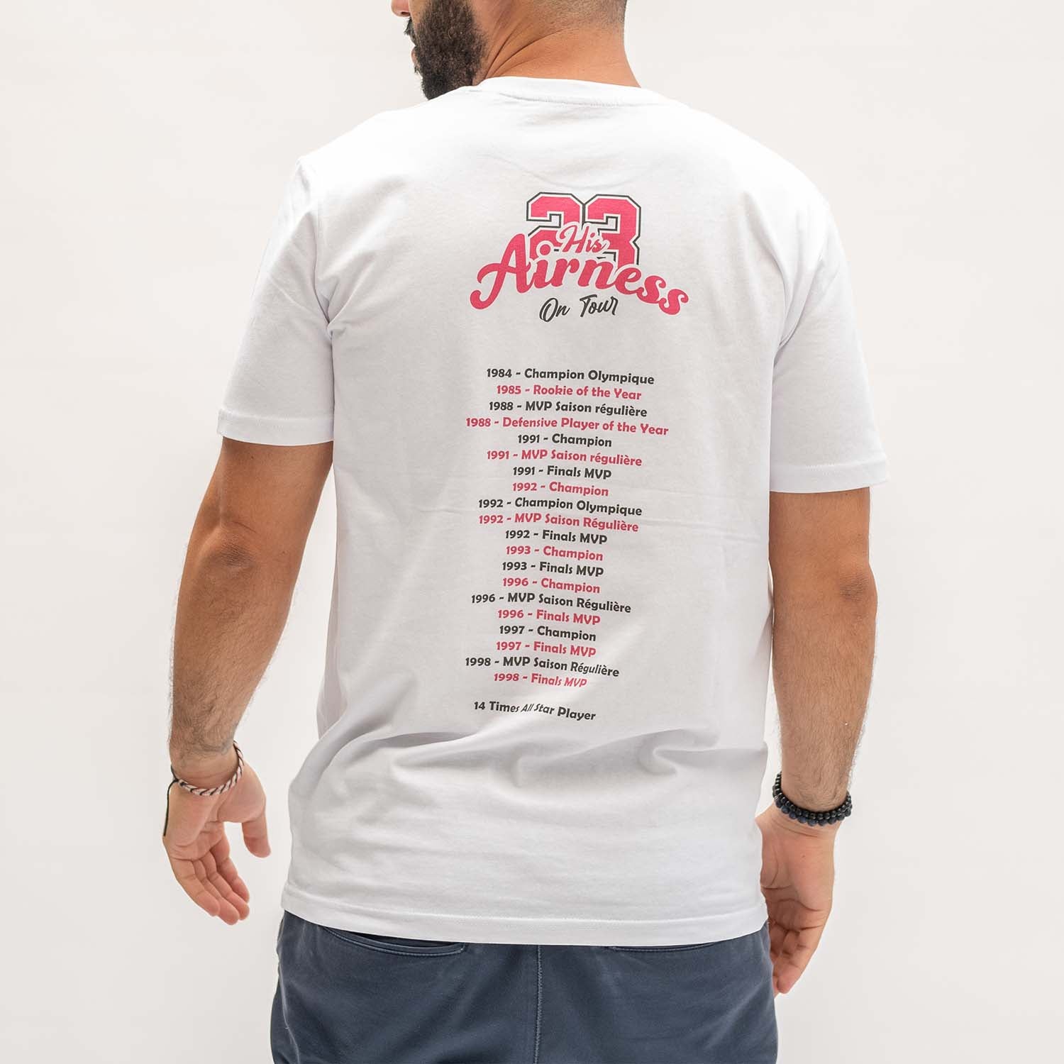 T-shirt Basket Tshirt His Airness On Tour – Sport à l'Affiche