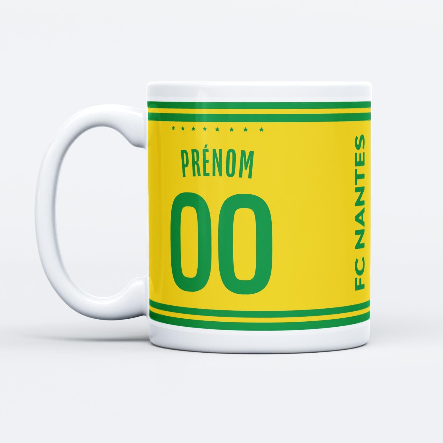 Mug FC Nantes - Maillot Personnalisé