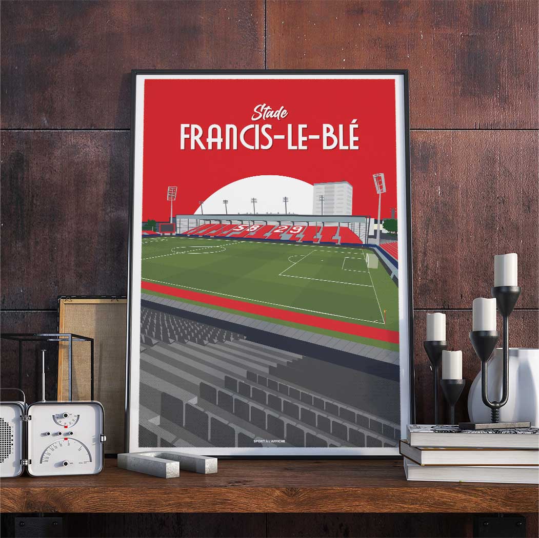 Affiche Brest - Stade Francis-Le Blé