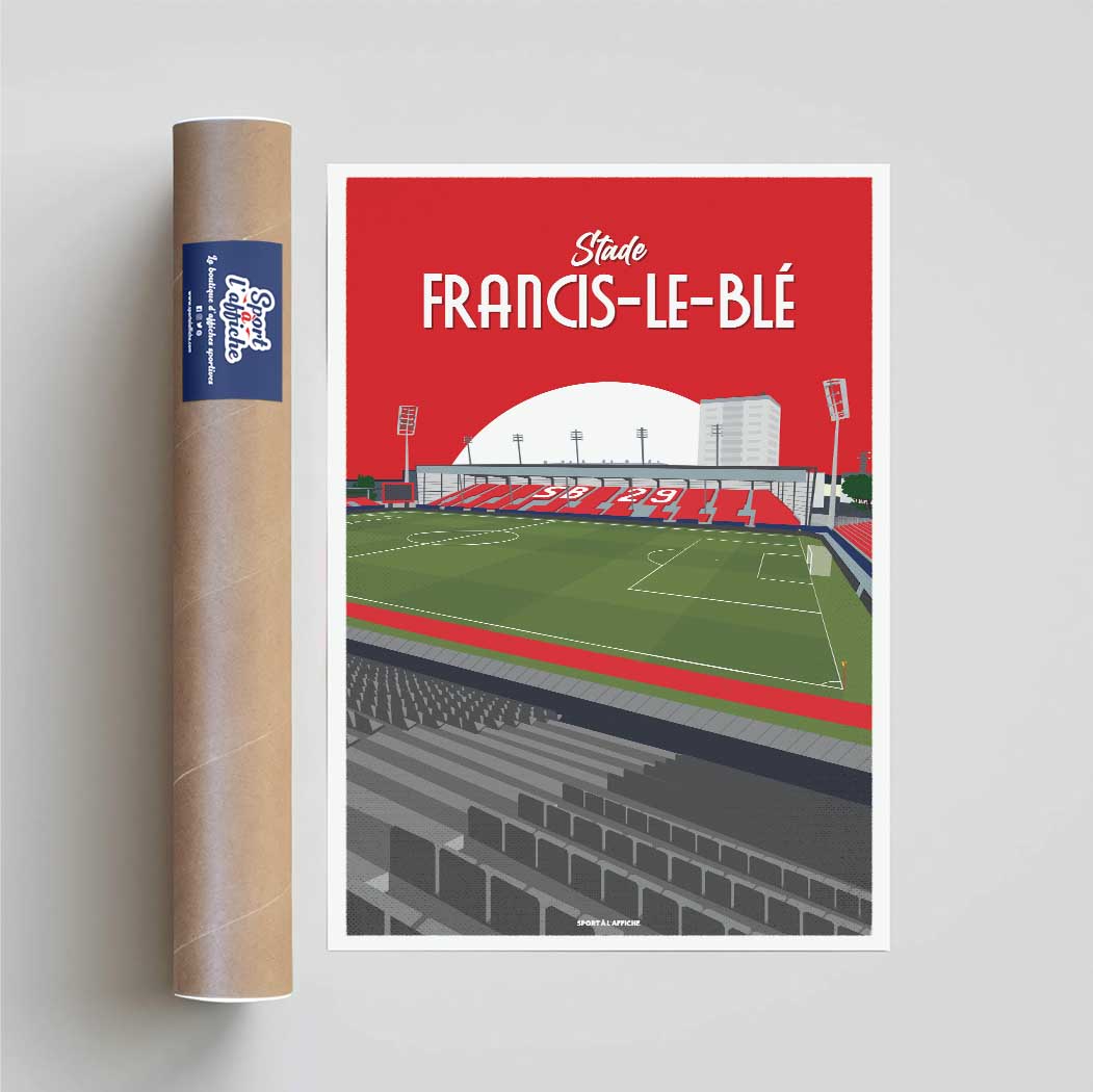 Affiche Brest - Stade Francis-Le Blé