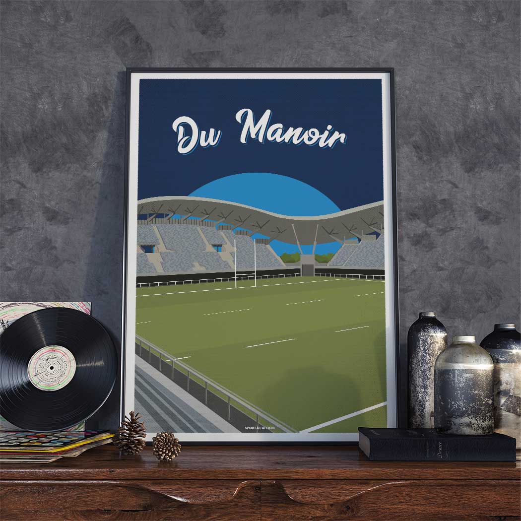Affiche Montpellier - Stade Yves-du-Manoir