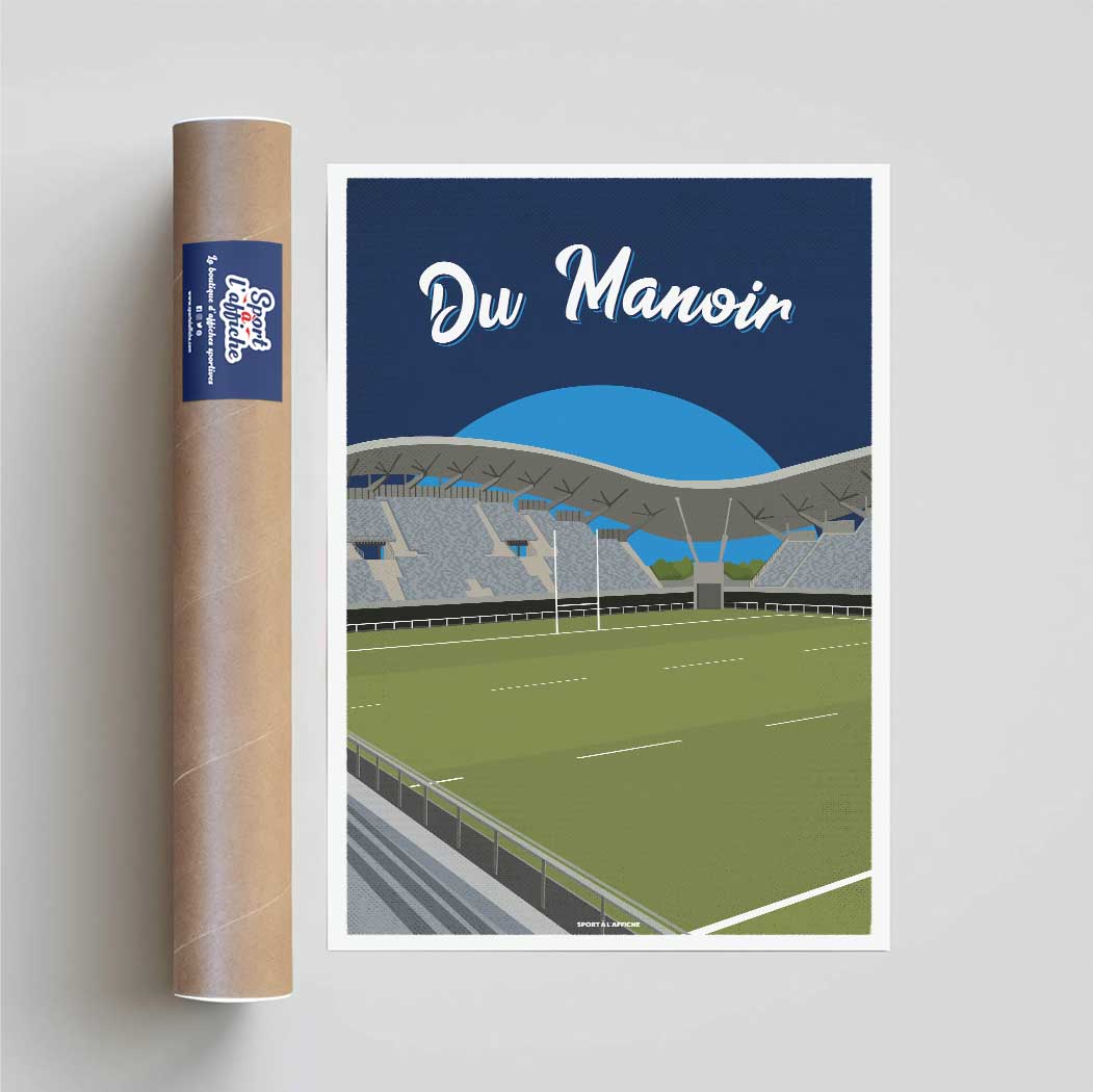Affiche Montpellier - Stade Yves-du-Manoir