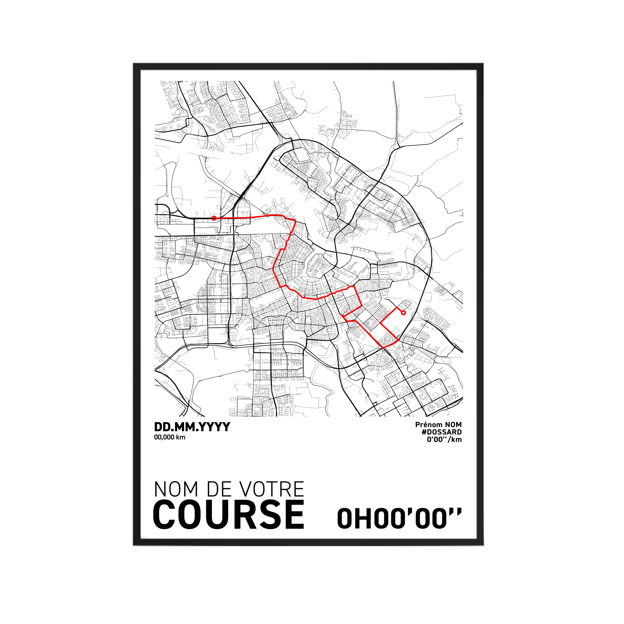Affiche Running - Votre Course à Pied Personnalisée