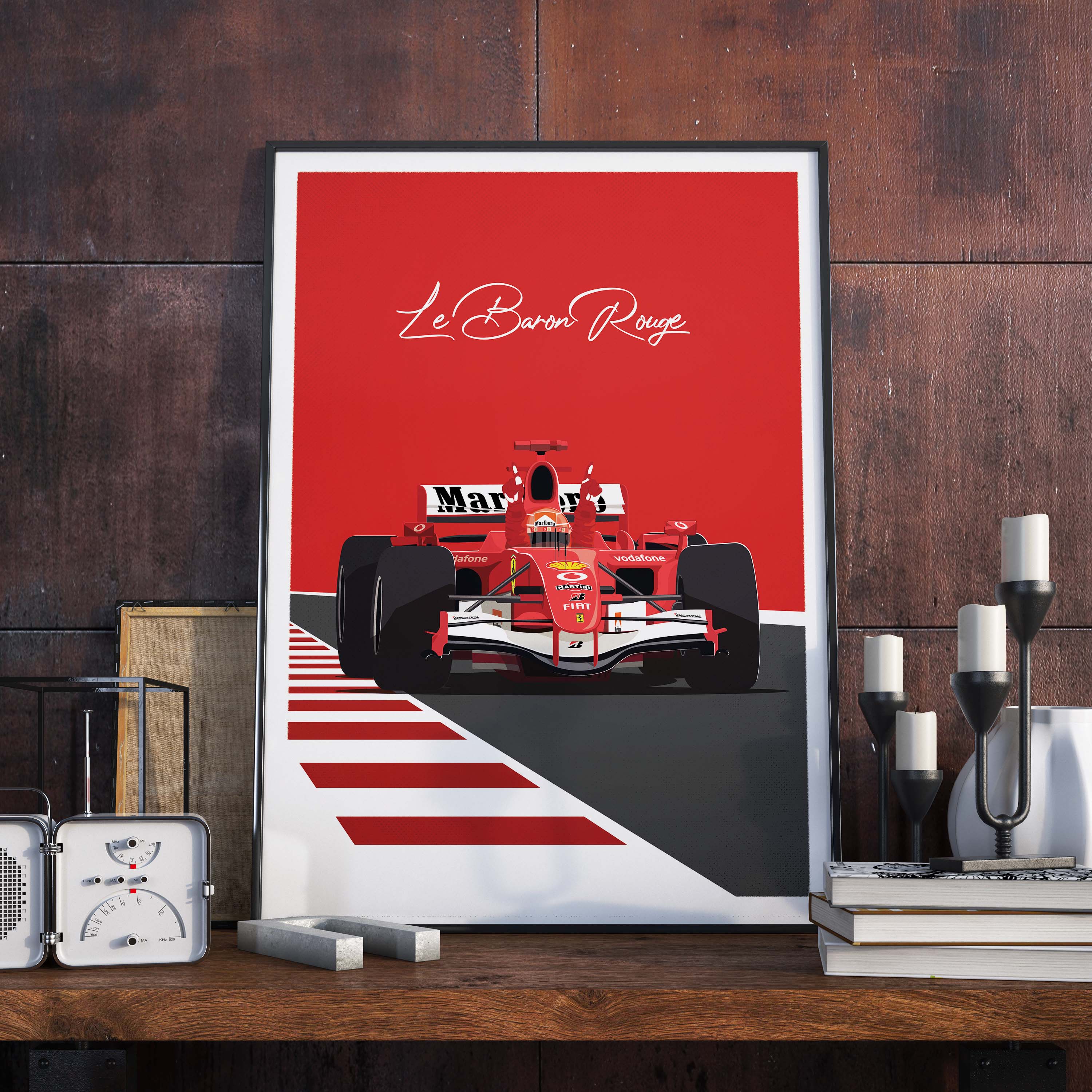 Affiche F1 - Le Baron Rouge