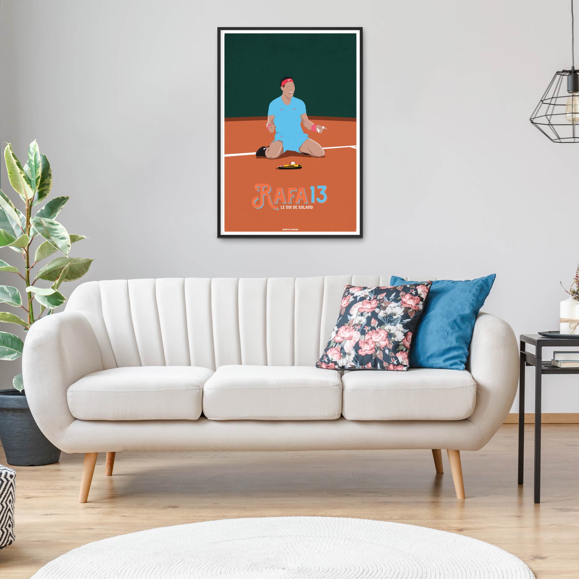 Affiche Tennis - Rafa Le Roi de la Terre