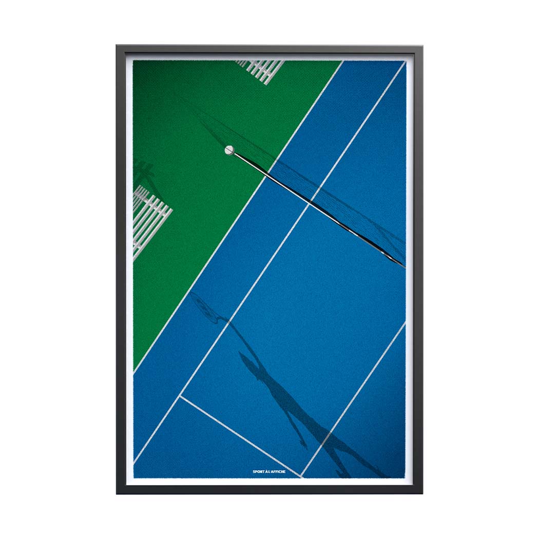 Affiche Tennis - Illustration Court
