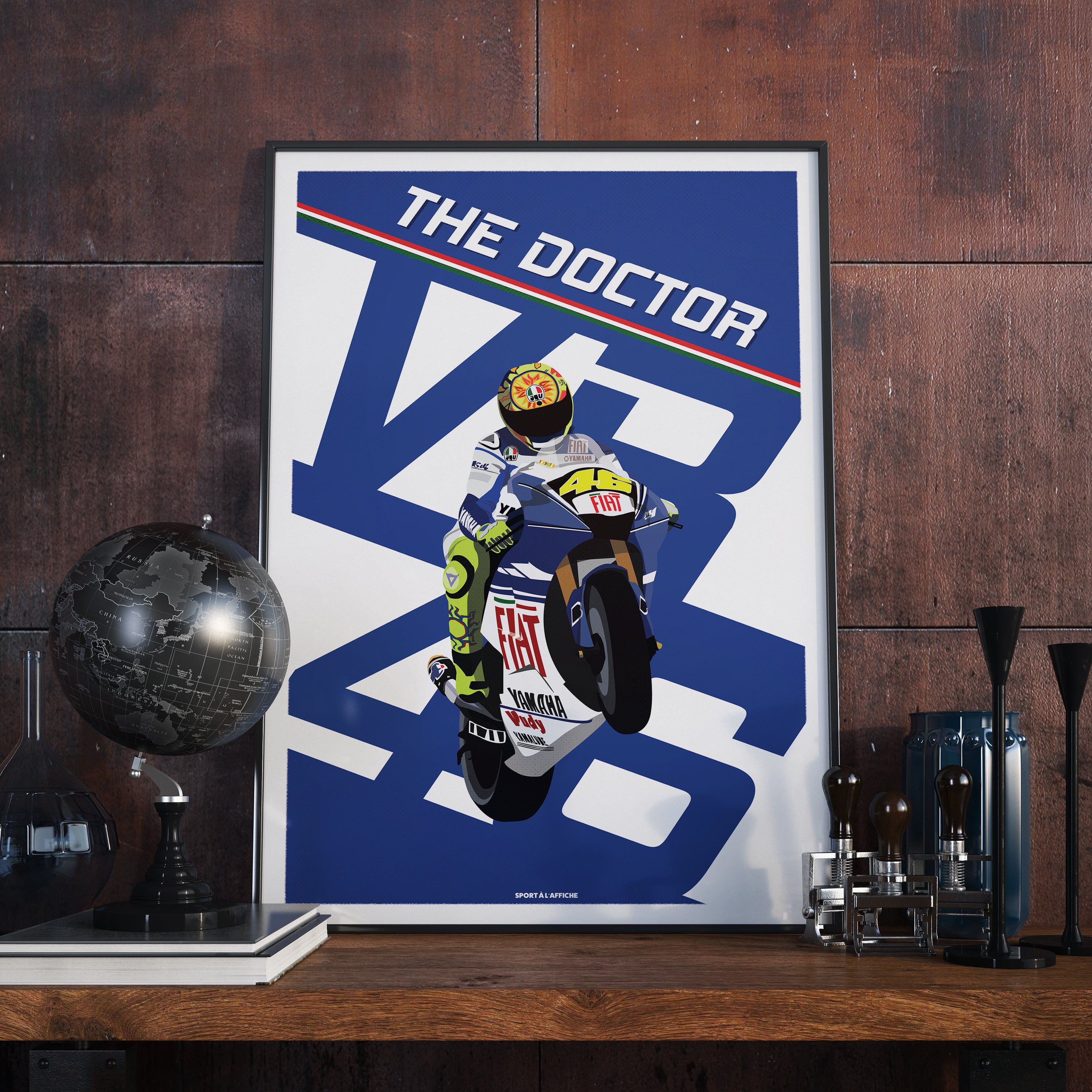 Affiche MotoGP - Valentino The Doctor