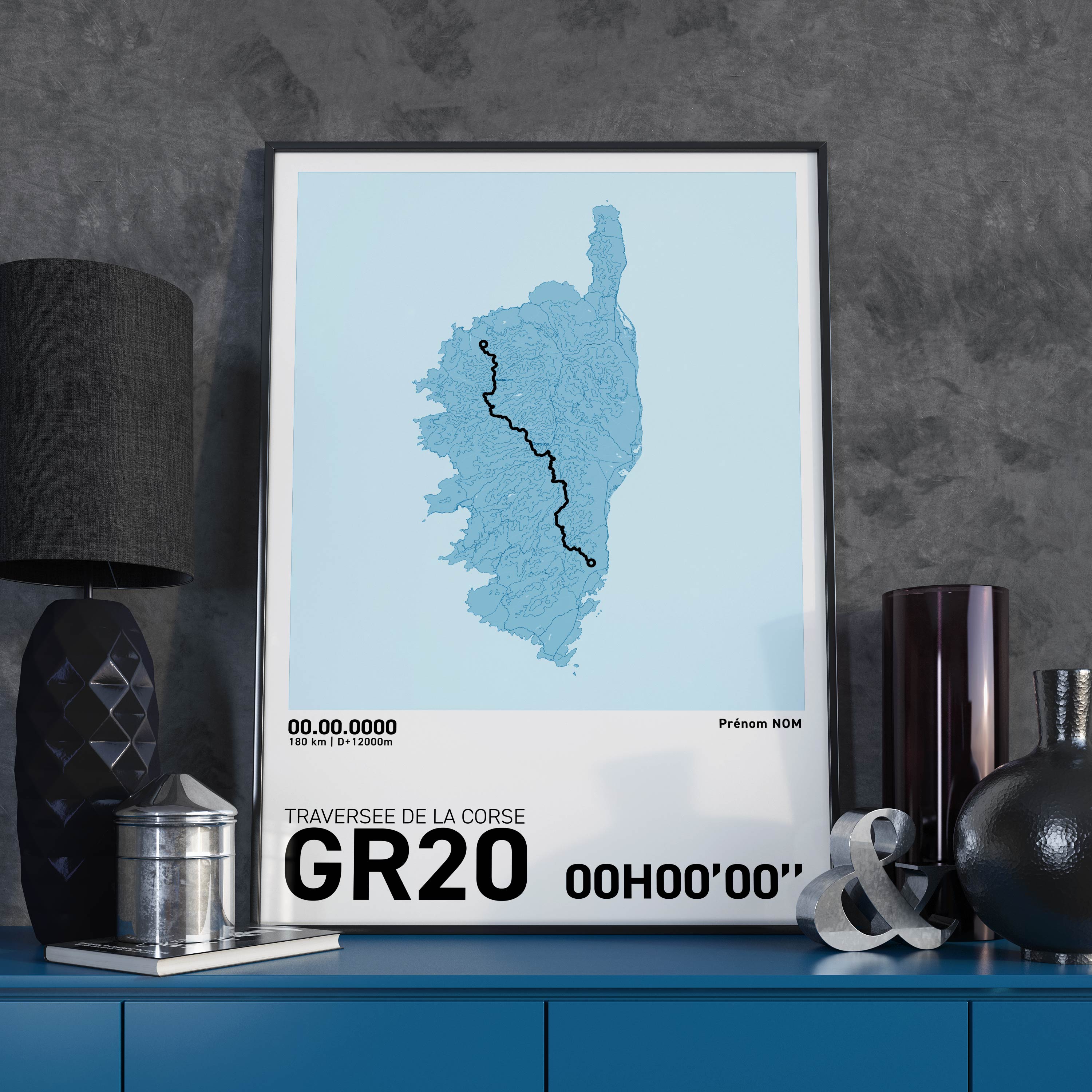 Affiche Randonnée - GR 20
