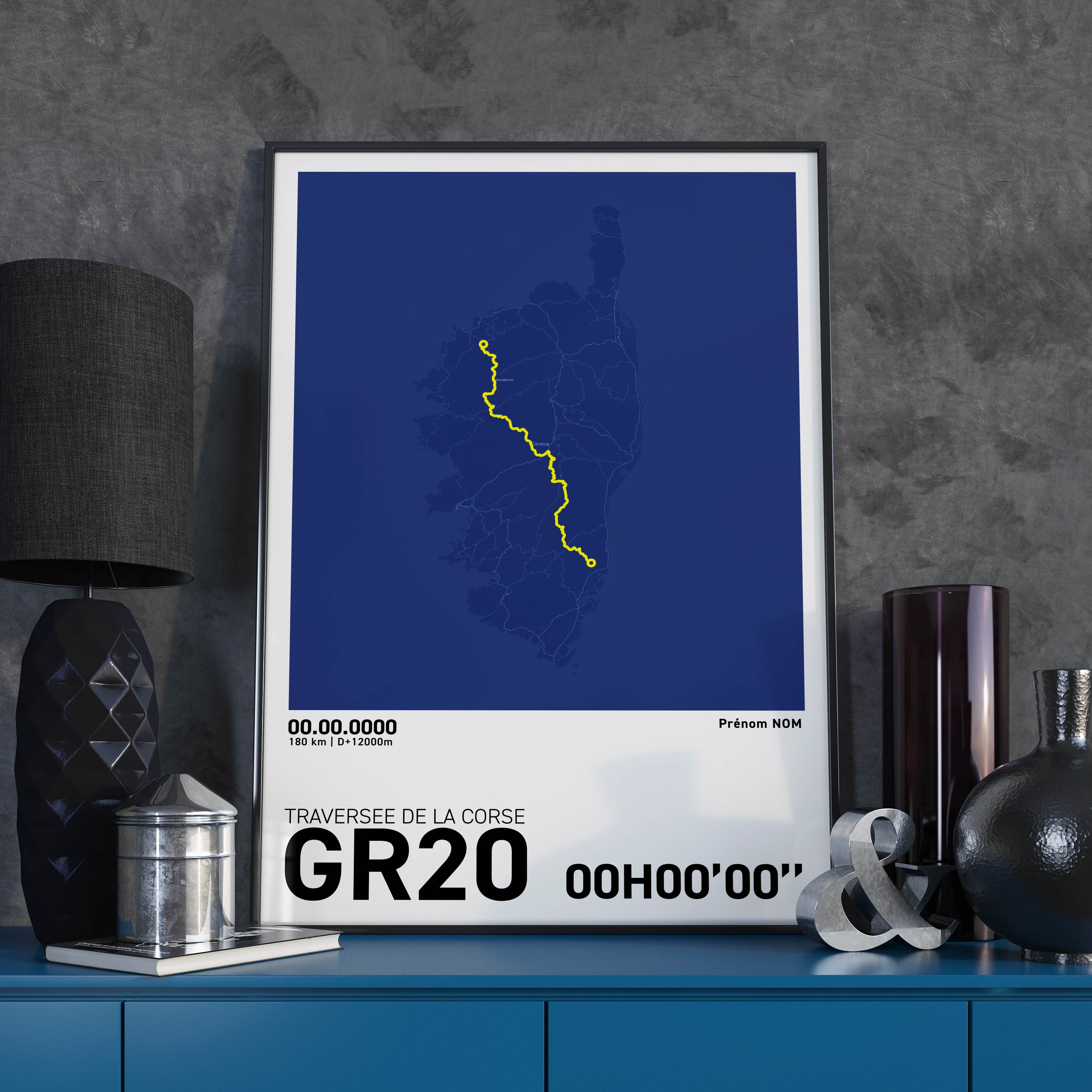 Affiche Randonnée - GR 20