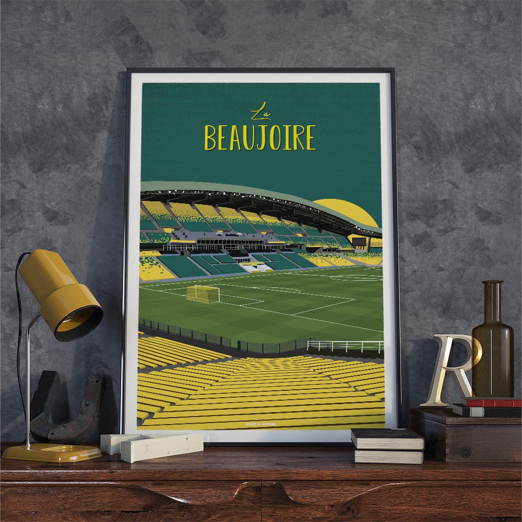 Affiche FC Nantes - Stade de la Beaujoire