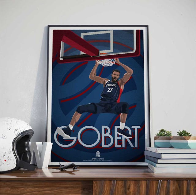 Affiche Basket - Poster Basket - Le cadeau basket et déco