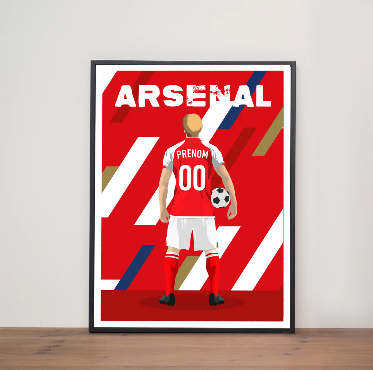 Affiche Foot Arsenal - Adulte Personnalisé