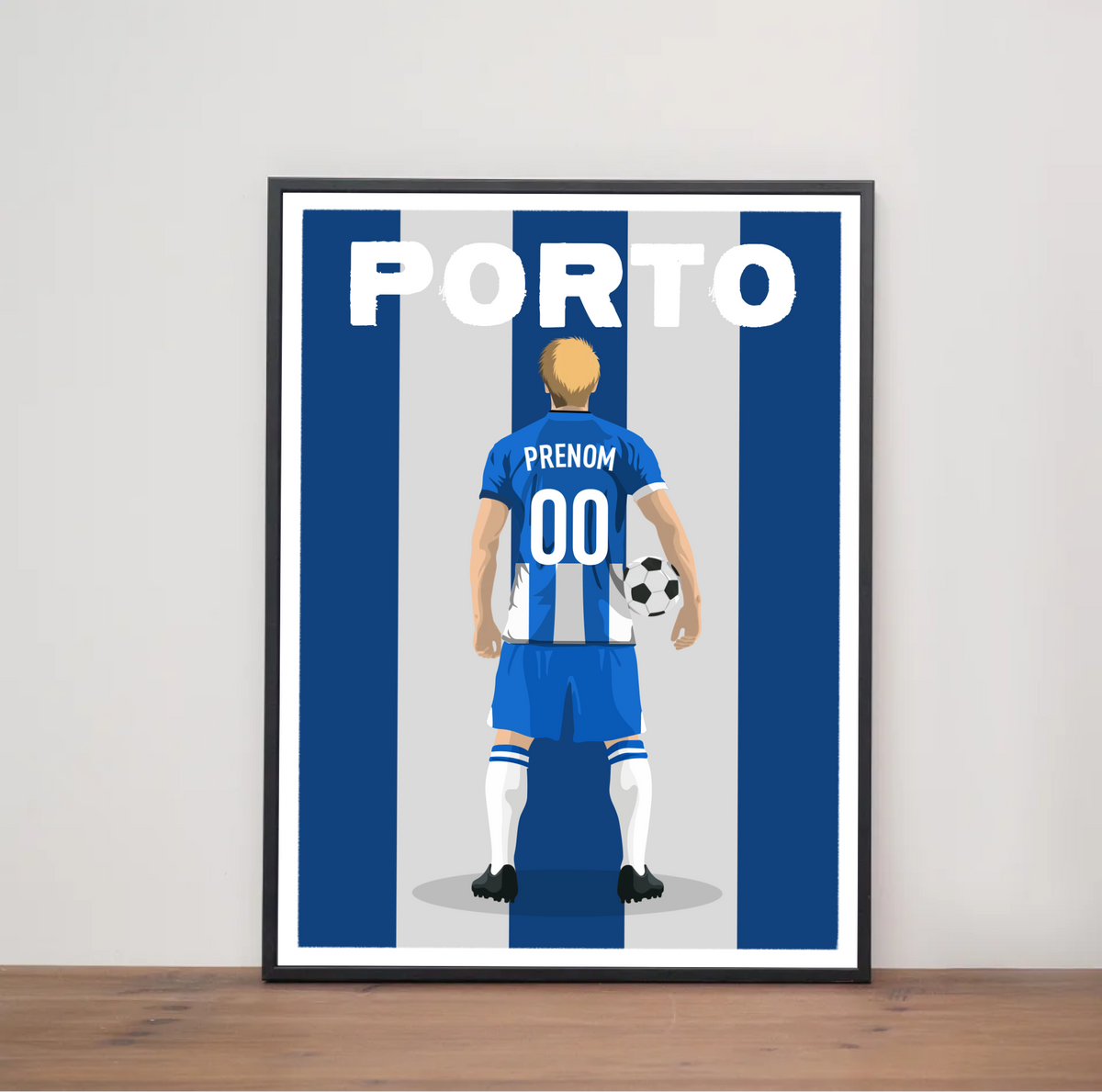 Affiche Foot Porto - Adulte Personnalisé