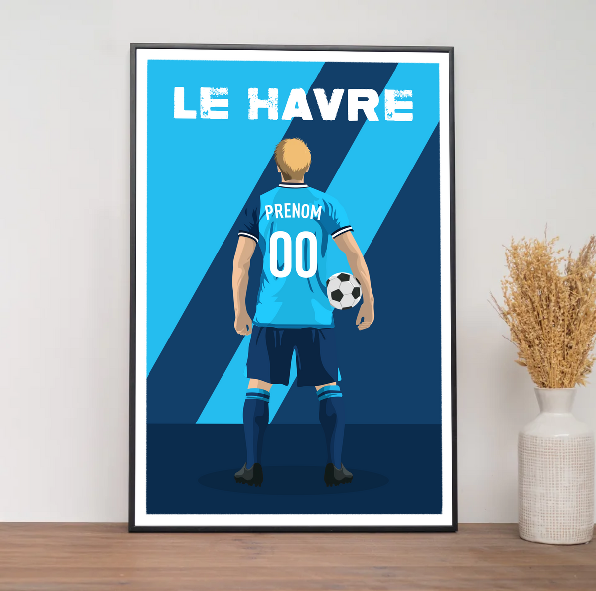Affiche Foot Le Havre - Adulte Personnalisé