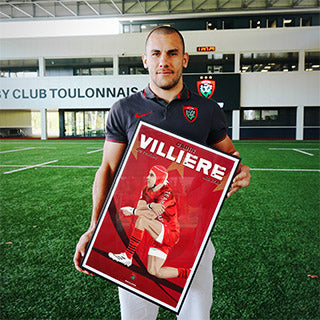 Affiche RC Toulon - Gabin Villière