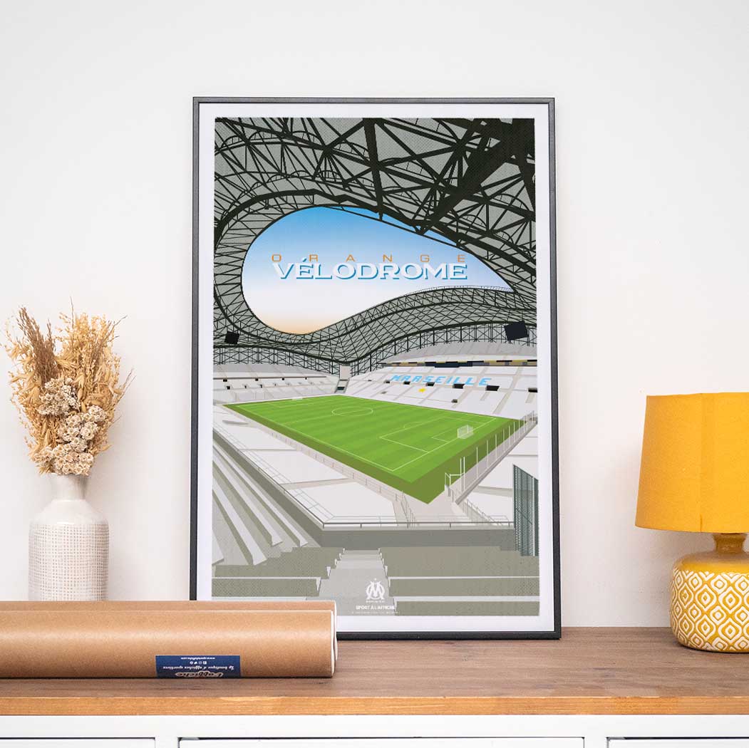 Pack 3 Affiches Olympique de Marseille