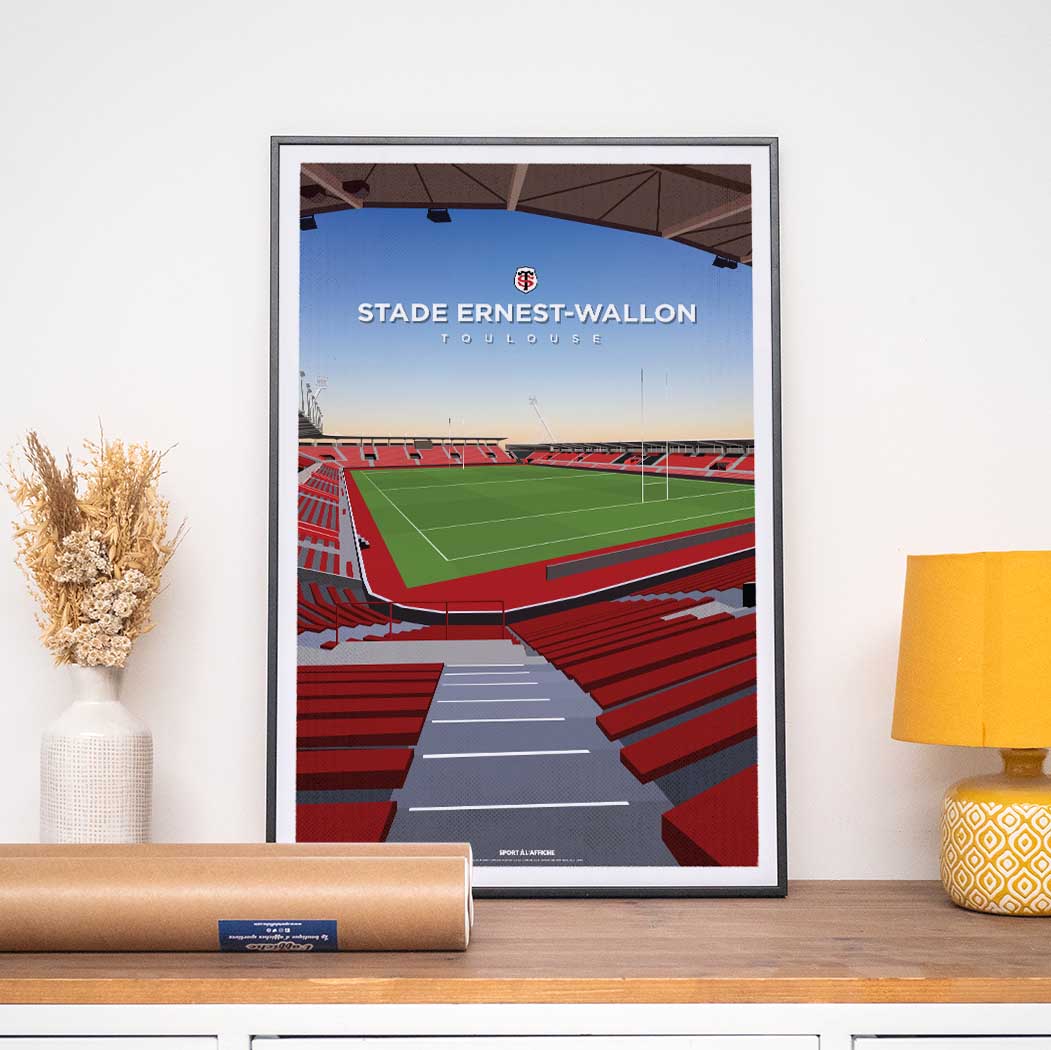 Pack 3 Affiches Stade Toulousain