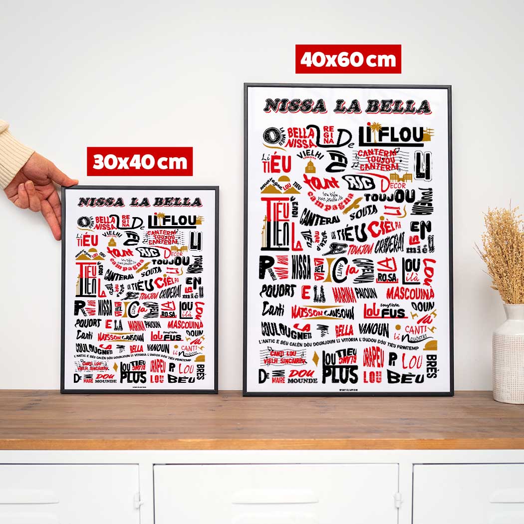 Affiche Nissa La Bella