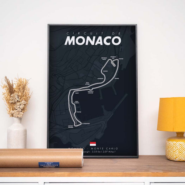 Affiche Officielle Du Grand Prix De F1 De Monaco 2005 Affiche Officielle Du Grand Prix De F1 De Monaco 2005