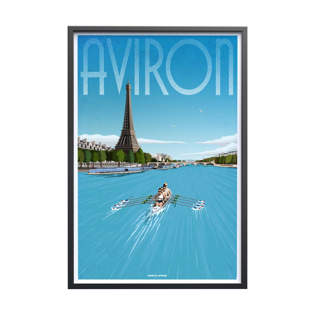 Affiche Aviron in Paris