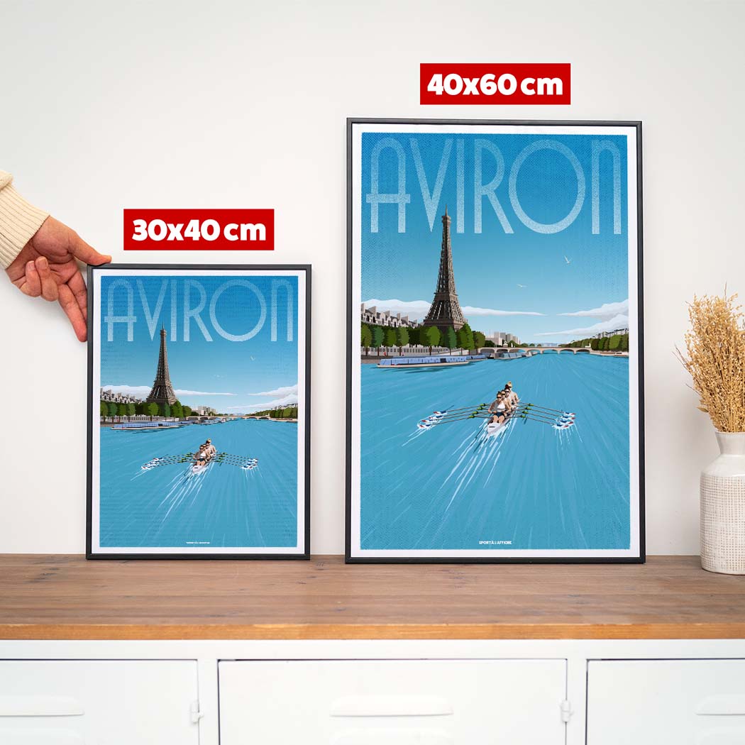 Affiche Aviron in Paris