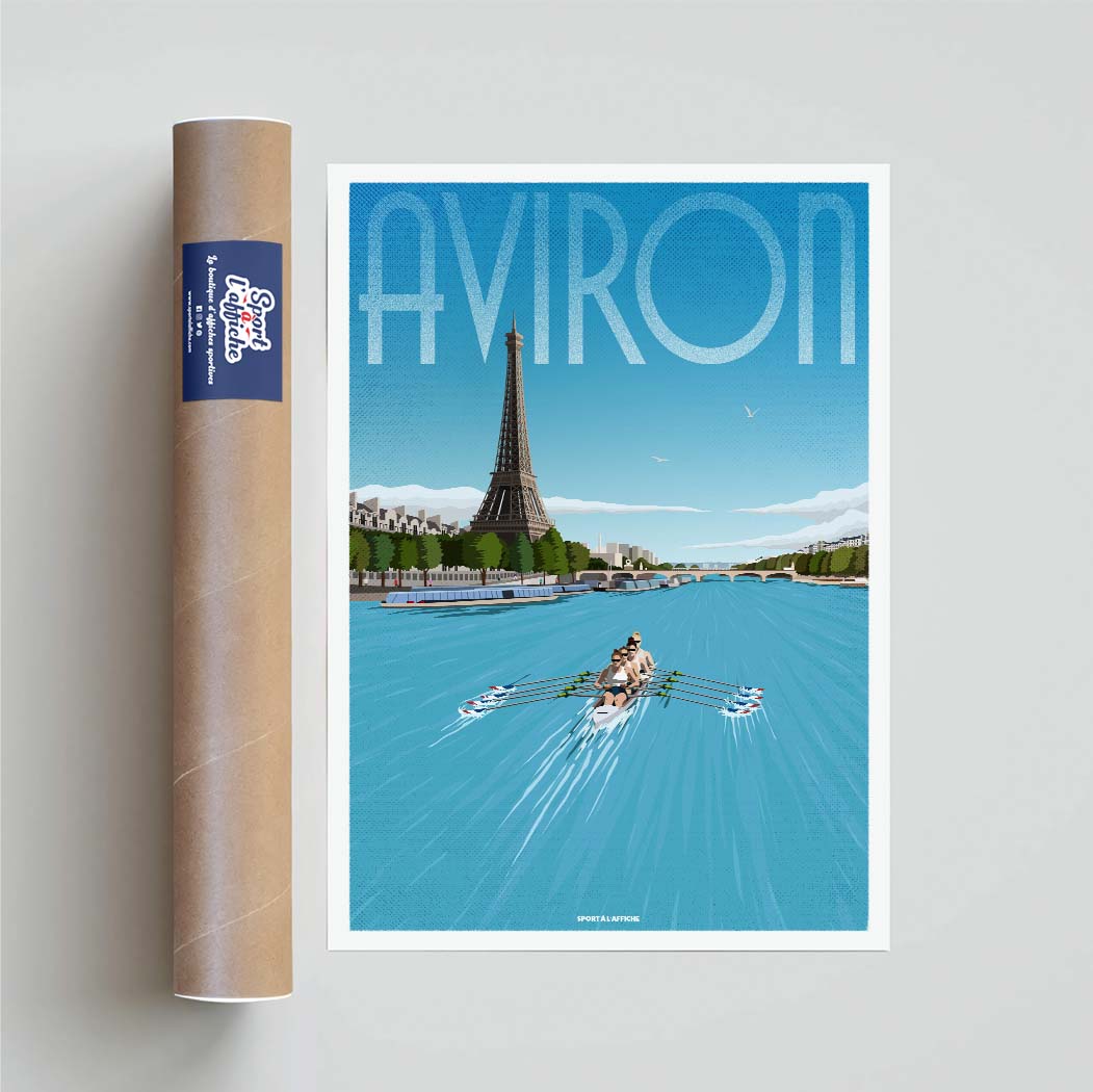 Affiche Aviron in Paris