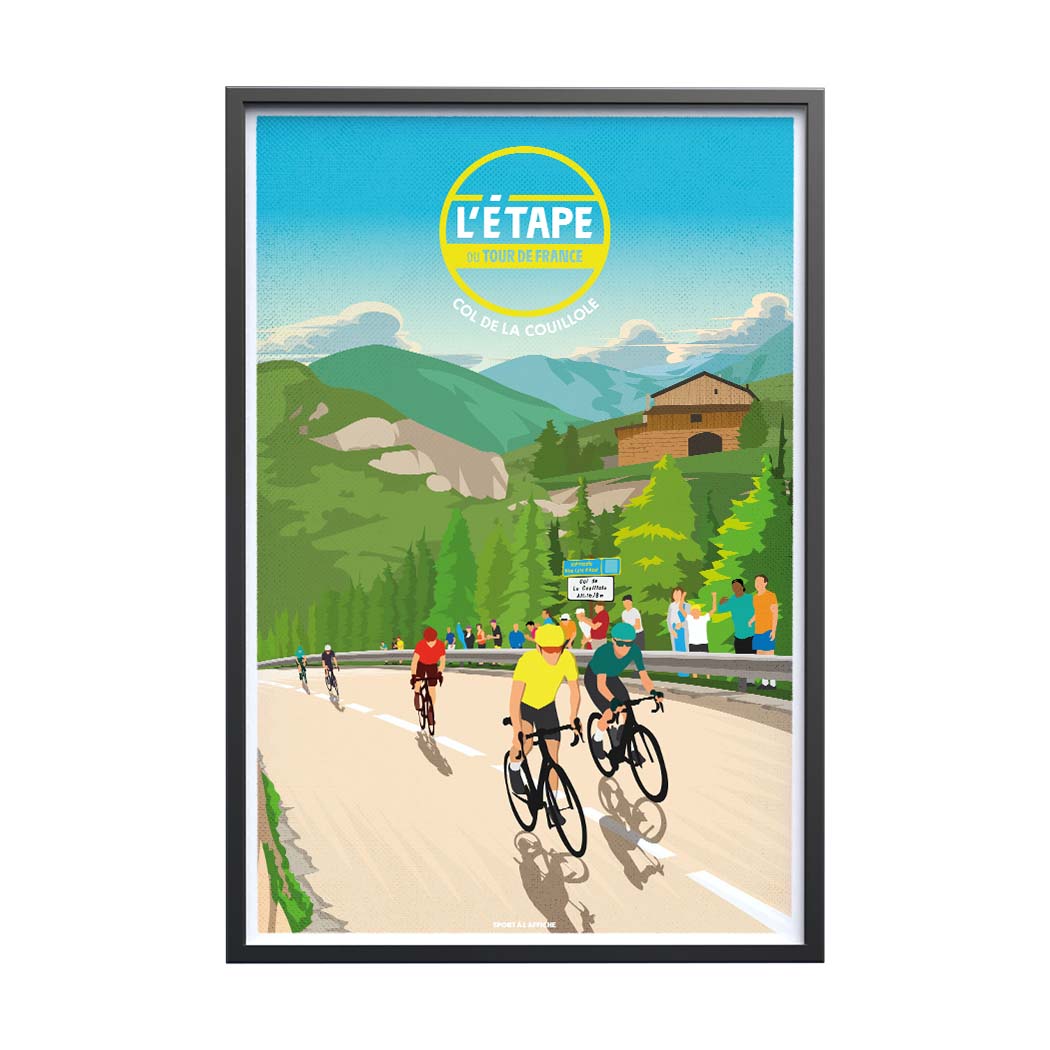 Affiche Cyclisme - L'Etape Du Tour De France 2024