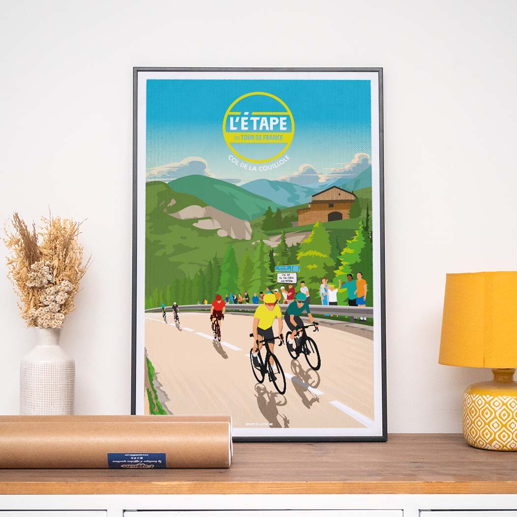 Affiche Cyclisme - L'Etape Du Tour De France 2024