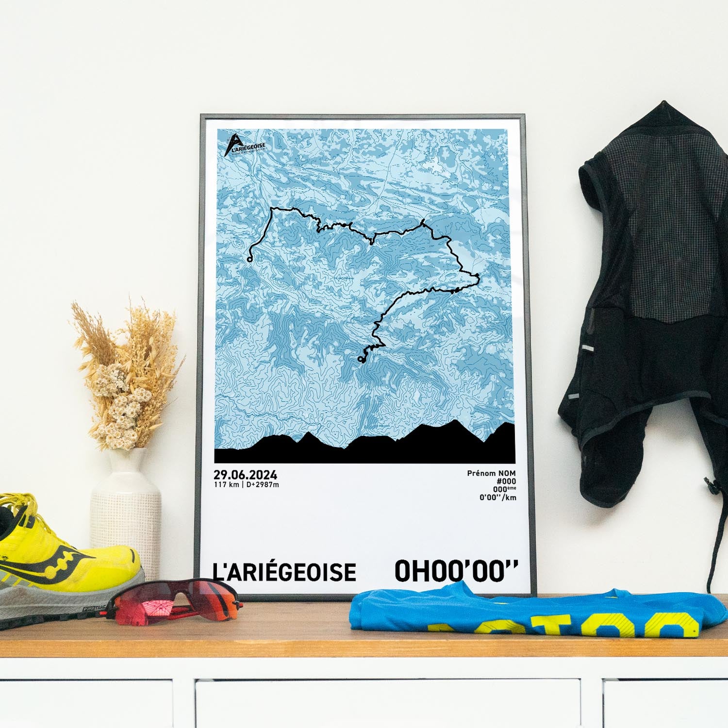 Affiche Cyclisme - L'Ariégeoise