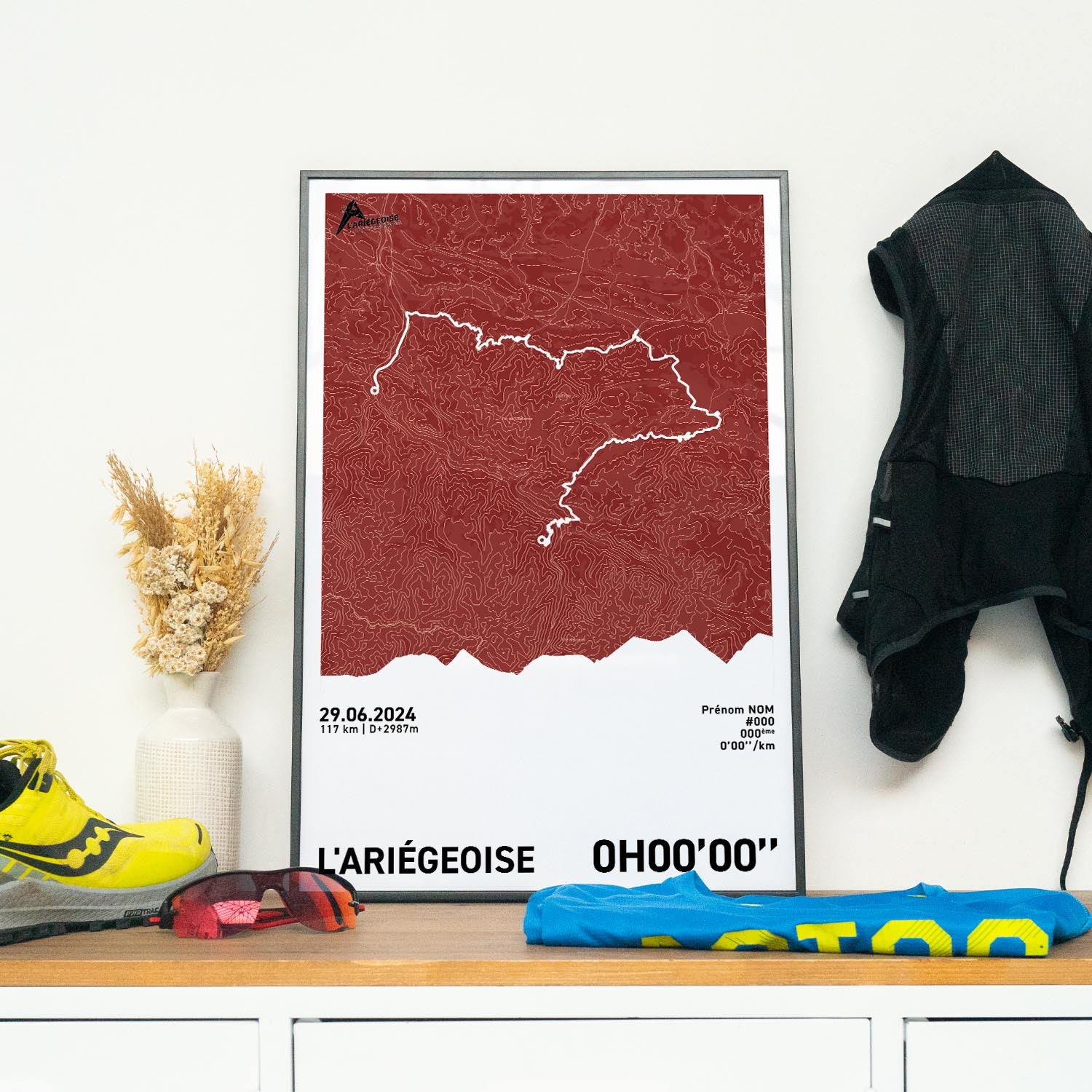 Affiche Cyclisme - L'Ariégeoise