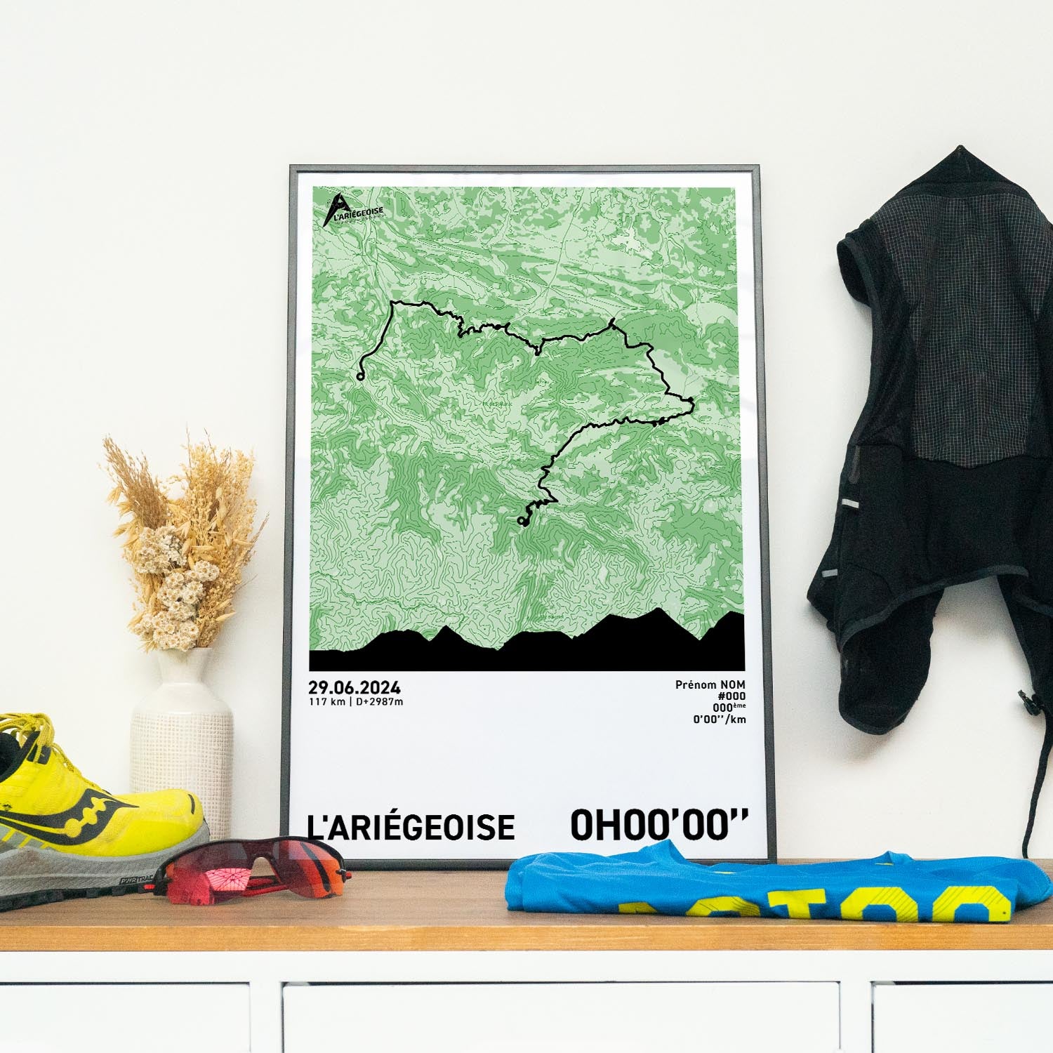 Affiche Cyclisme - L'Ariégeoise