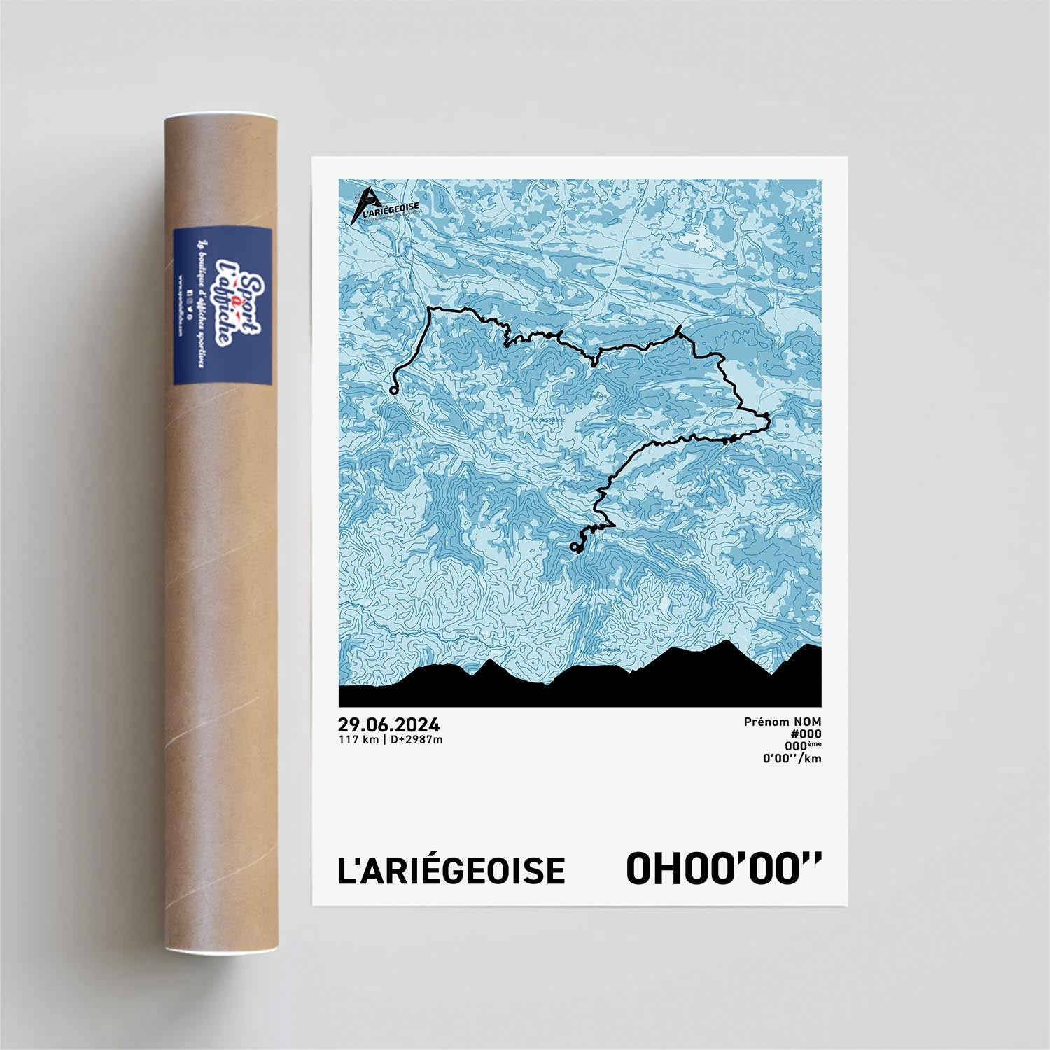 Affiche Cyclisme - L'Ariégeoise