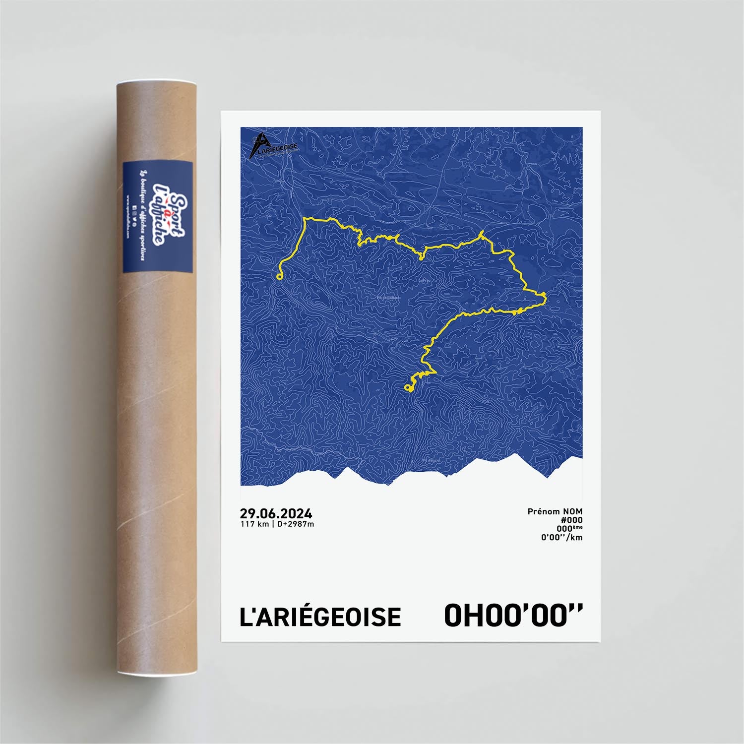 Affiche Cyclisme - L'Ariégeoise
