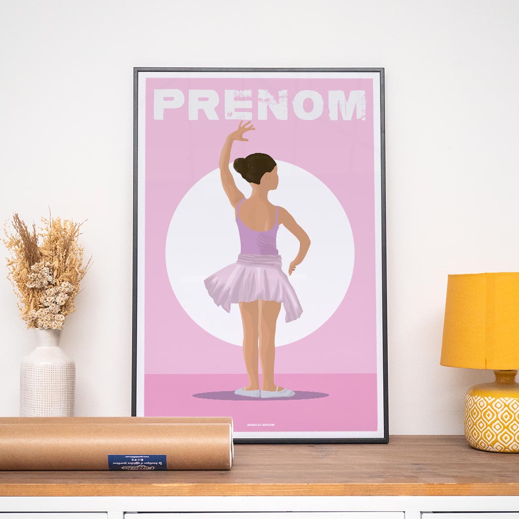 Affiche Danse - Enfant Personnalisé