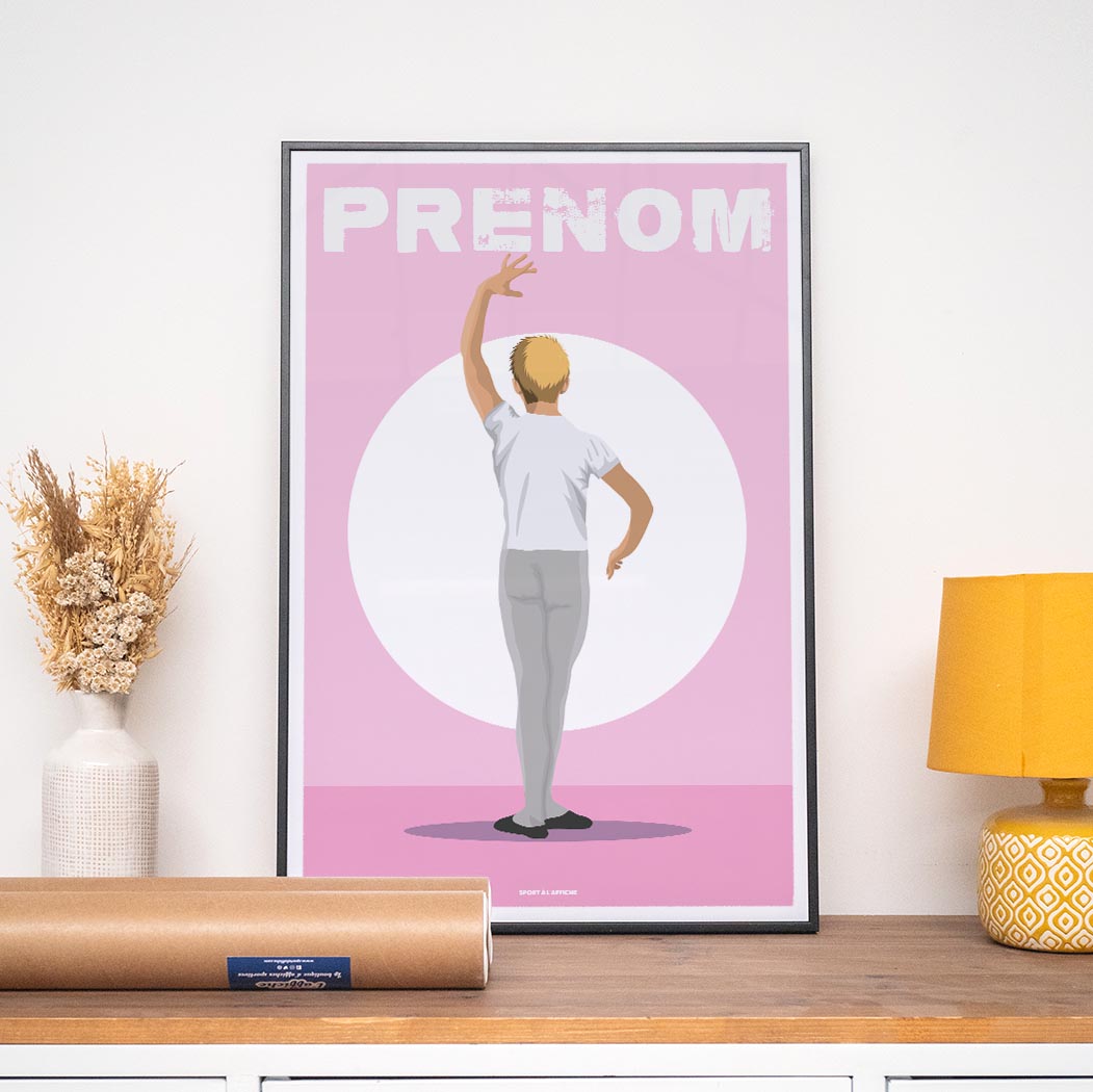 Affiche Danse - Enfant Personnalisé