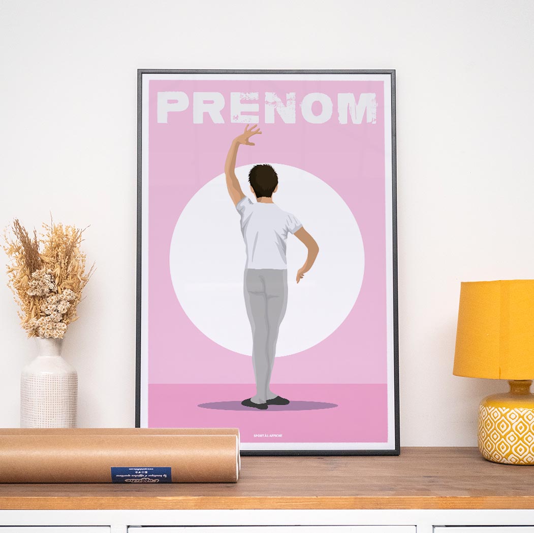 Affiche Danse - Enfant Personnalisé