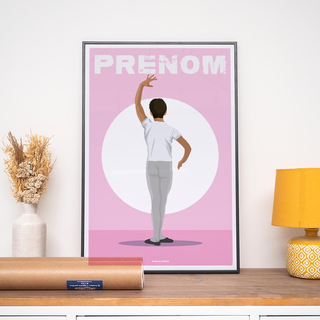 Affiche Danse - Enfant Personnalisé