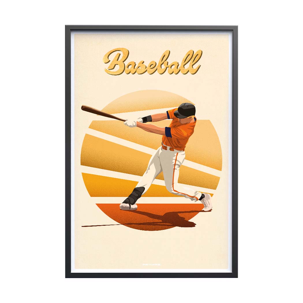 Affiche Baseball