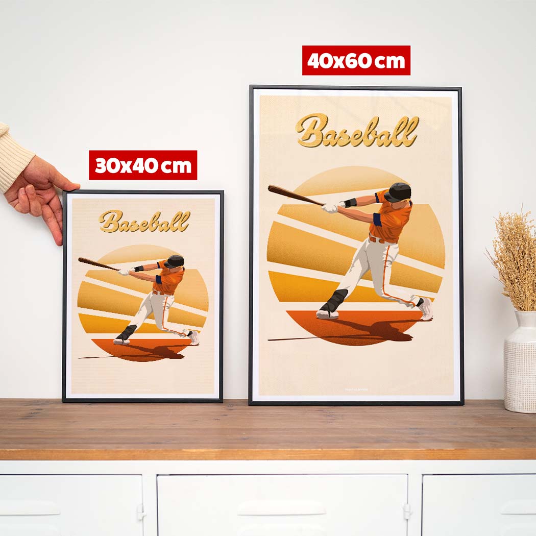 Affiche Baseball