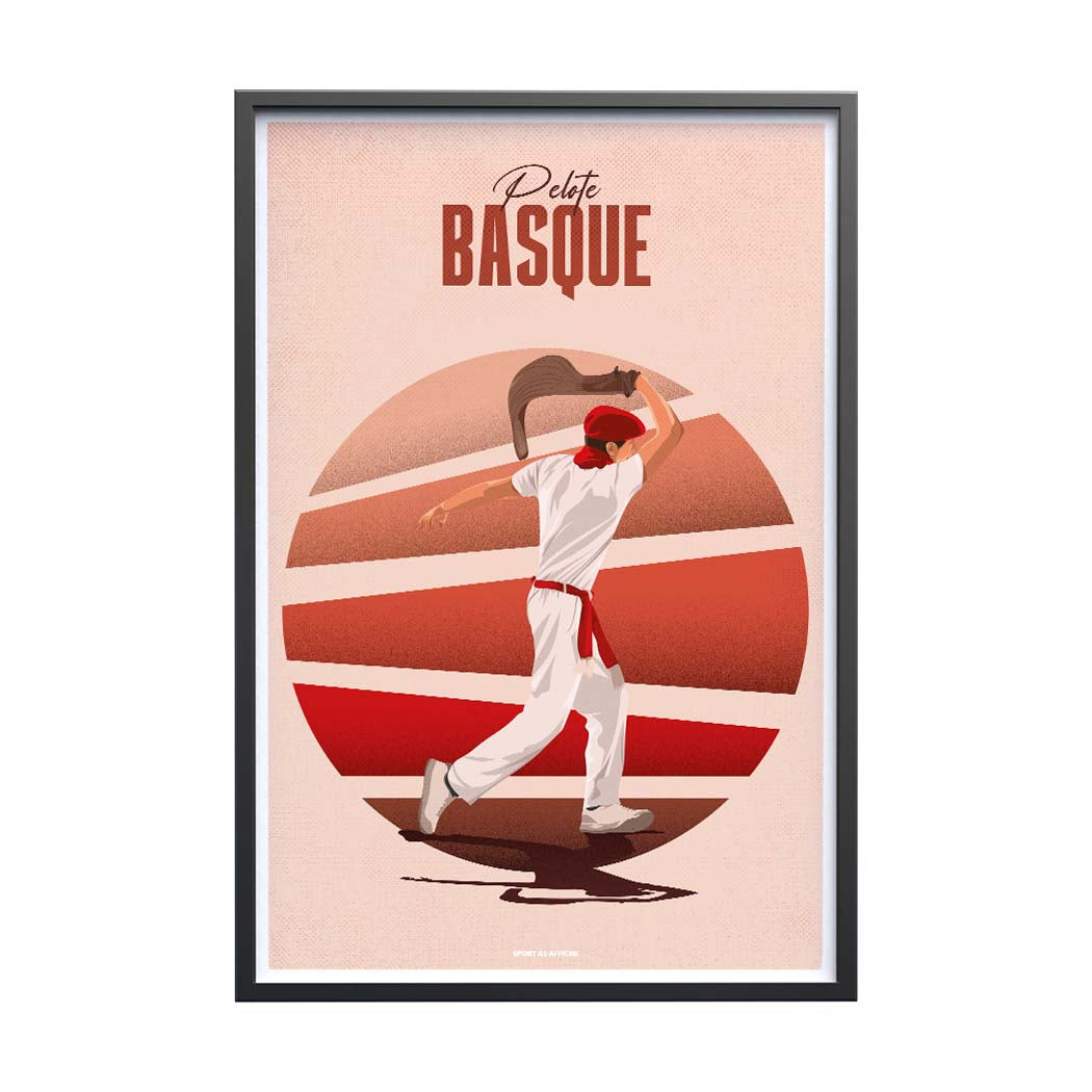 Affiche Pelote Basque