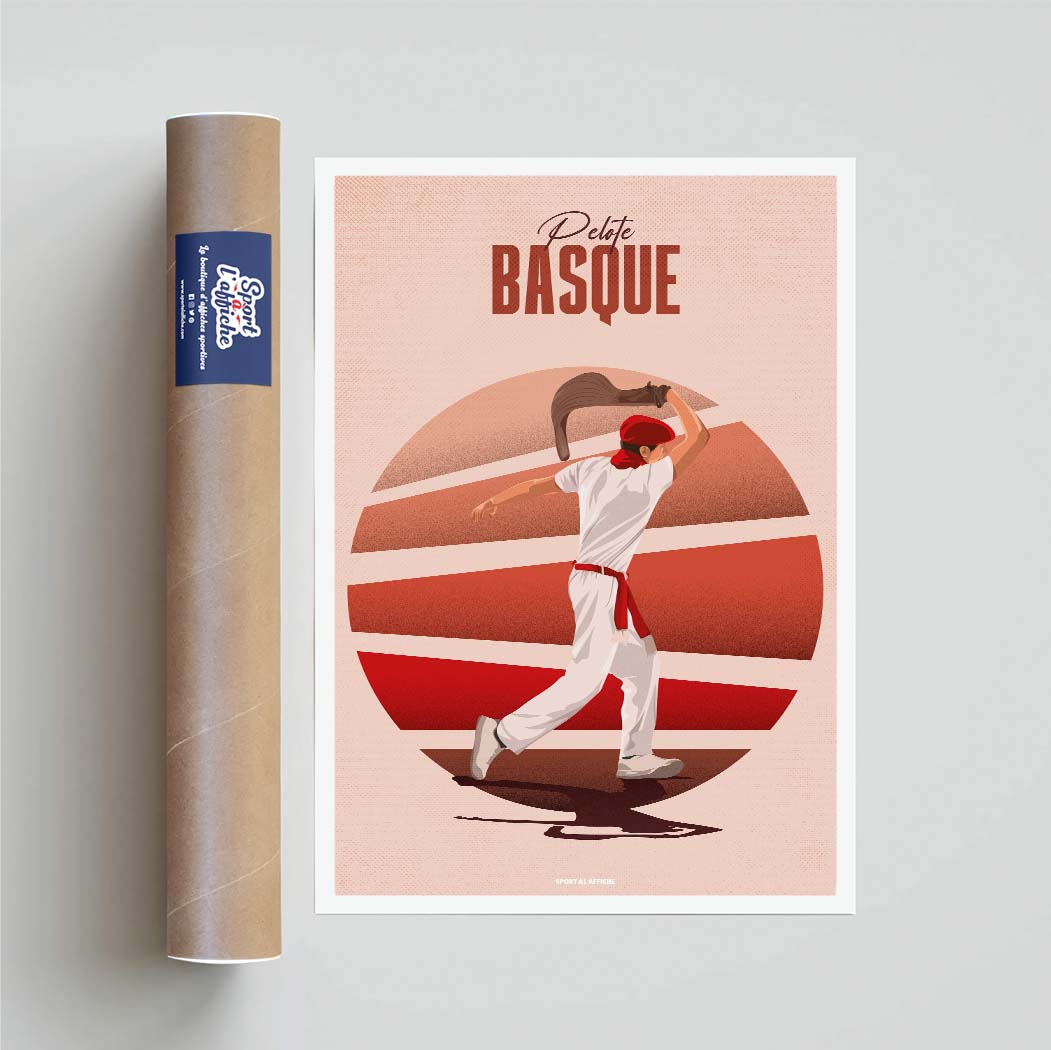 Affiche Pelote Basque