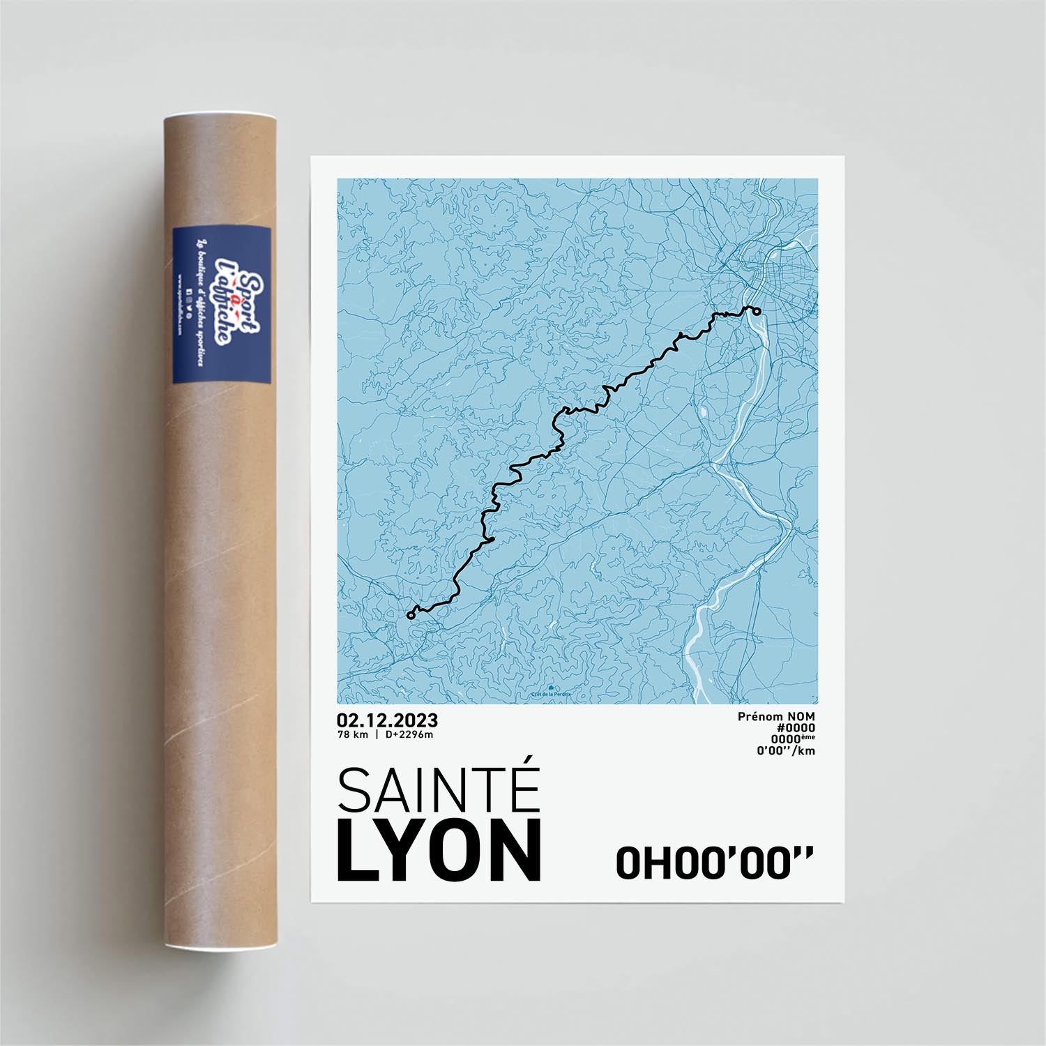 Affiche Running - SaintéLyon