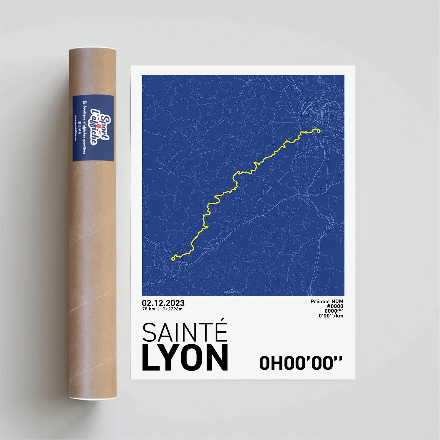 Affiche Running - SaintéLyon