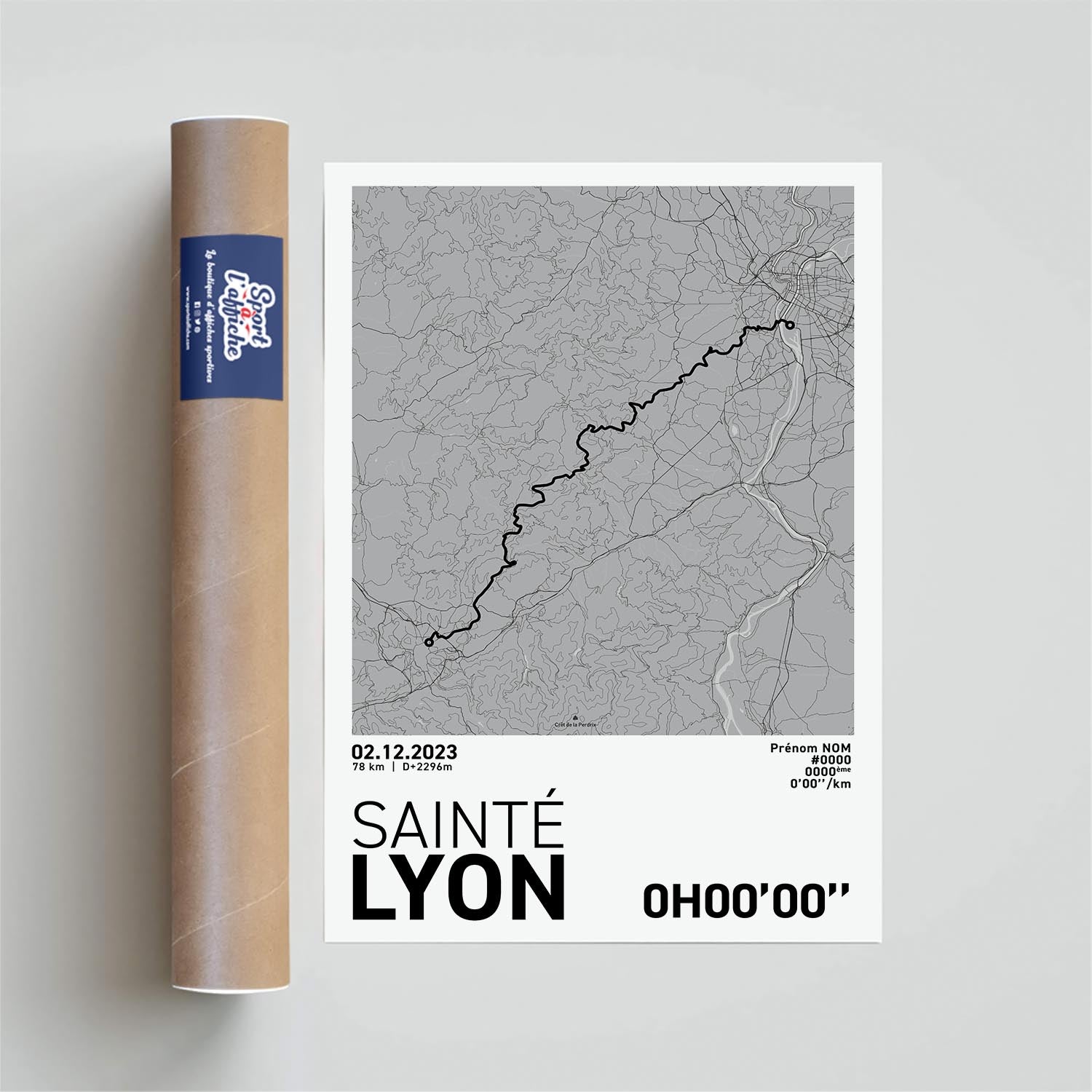 Affiche Running - SaintéLyon