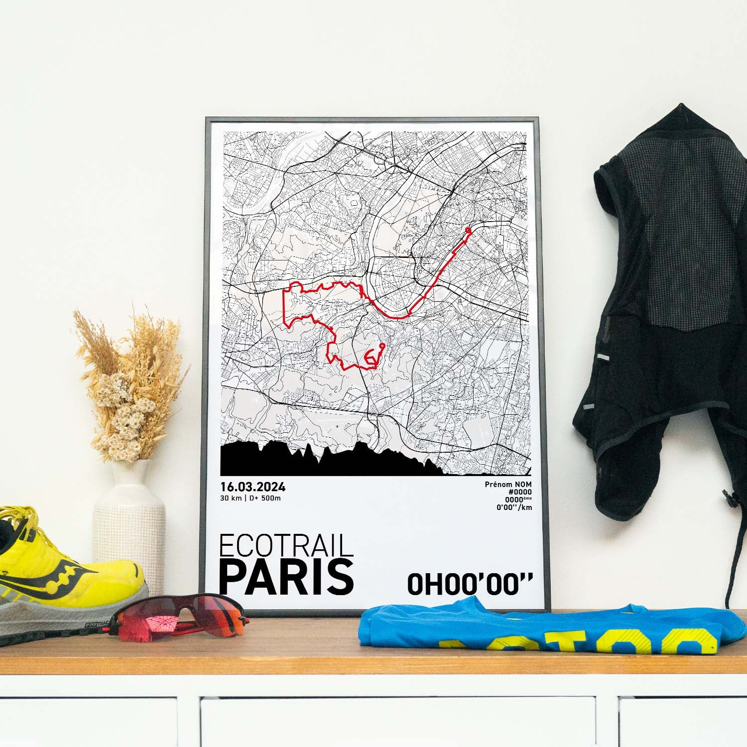 Affiche Running -  EcoTrail Paris 30km