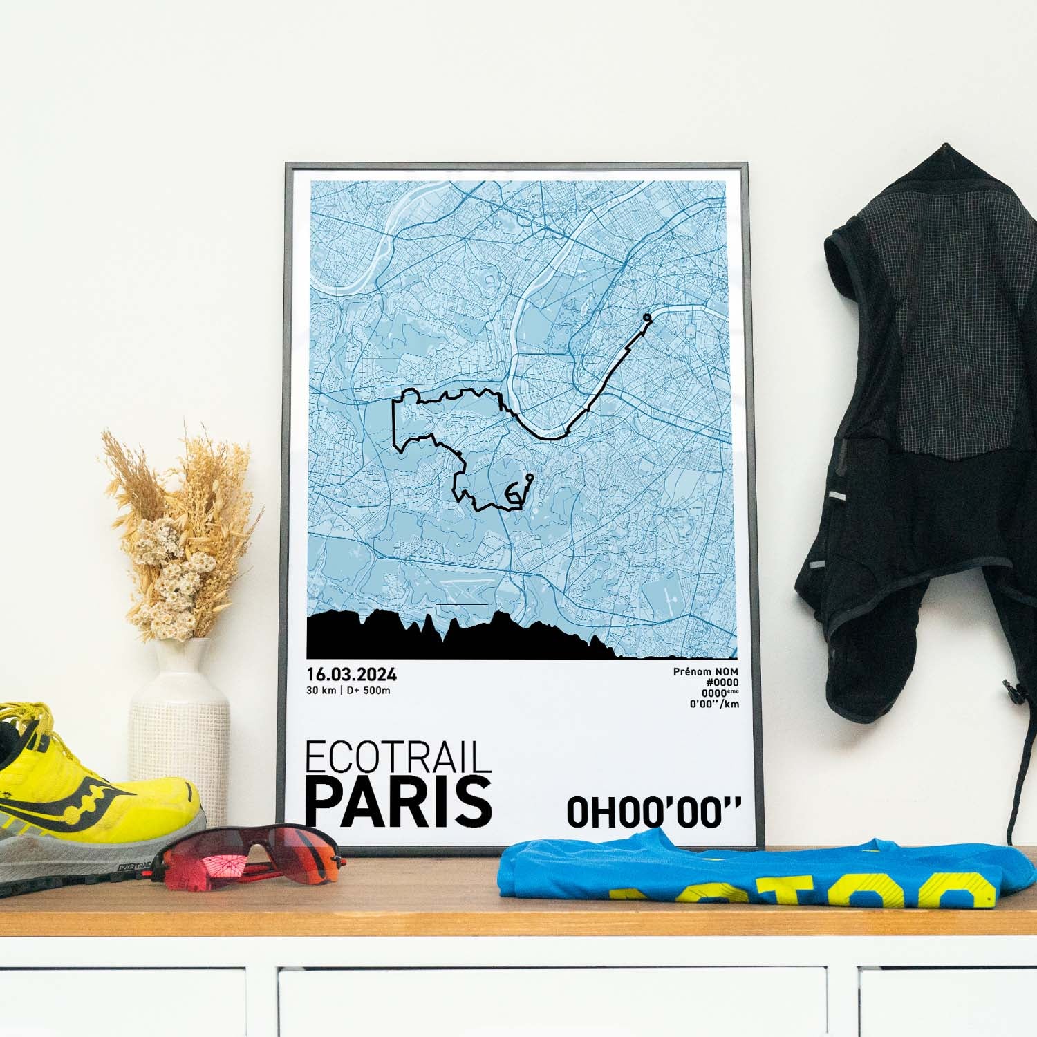 Affiche Running -  EcoTrail Paris 30km