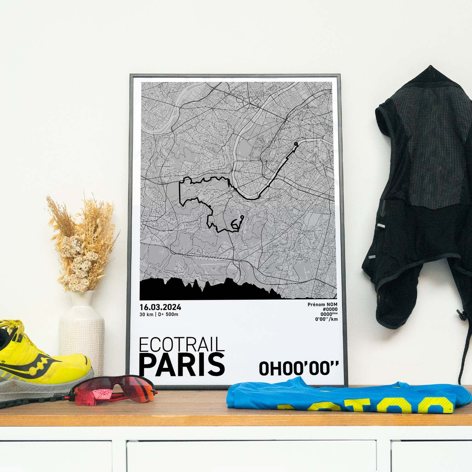 Affiche Running -  EcoTrail Paris 30km